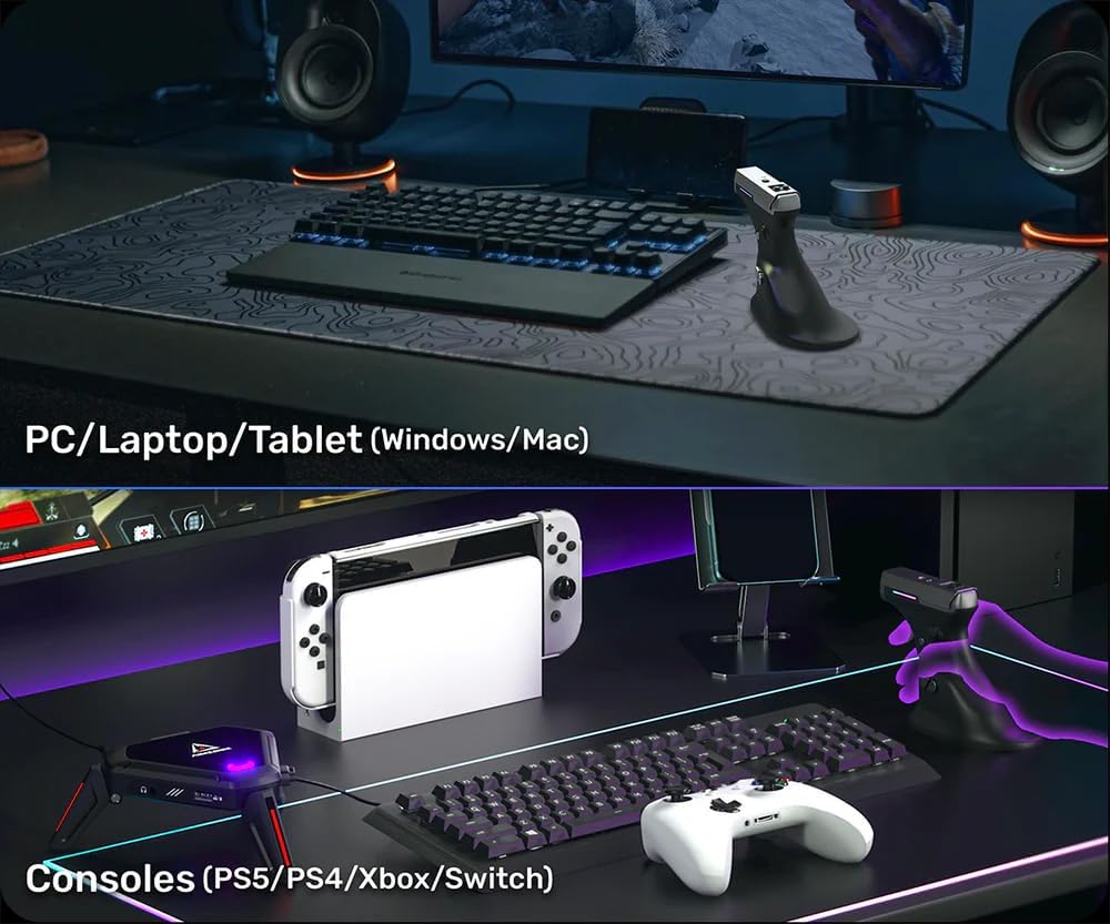 ErgoStrike7: Next-Gen FPS Gaming Mouse with Recoil