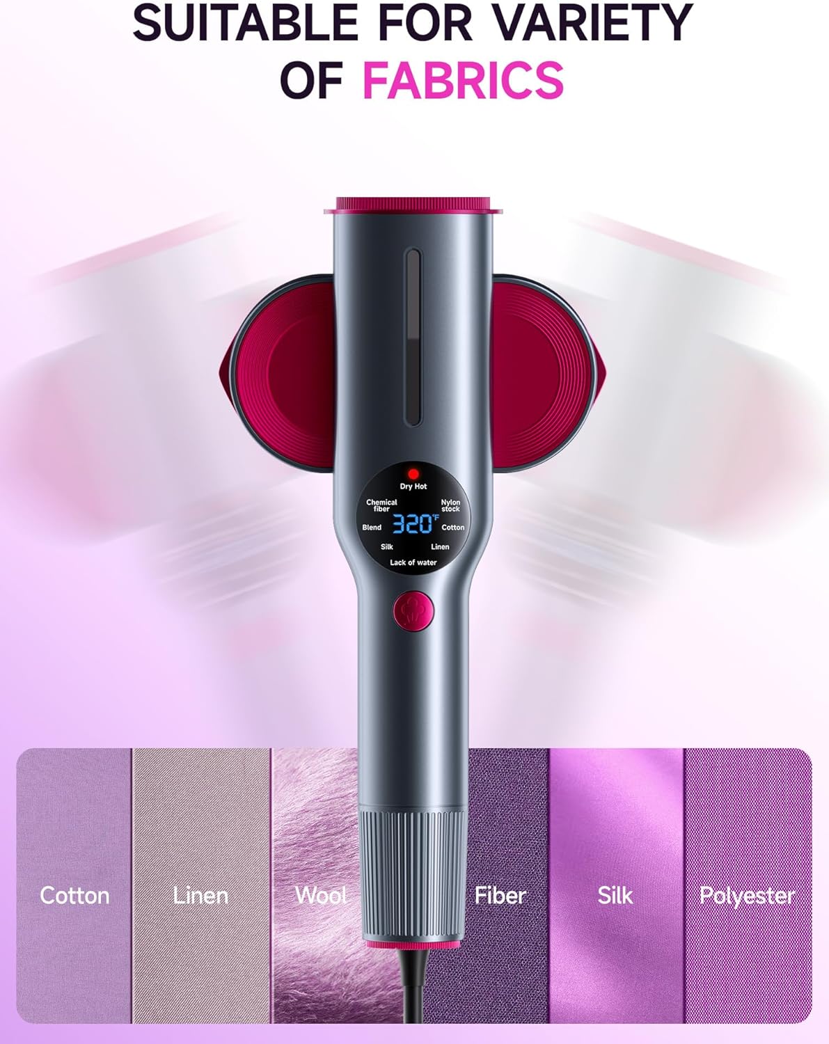 2-in-1 Portable Garment Steamer | 15s Fast Heat-up Iron 👗