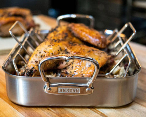 16.5" Classic Roaster W/ Rack